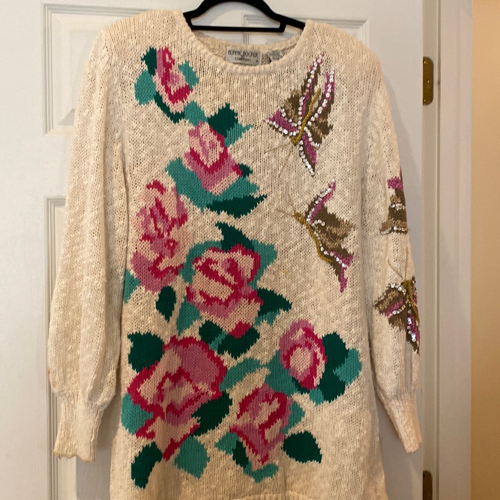 Sweater tunic, size large